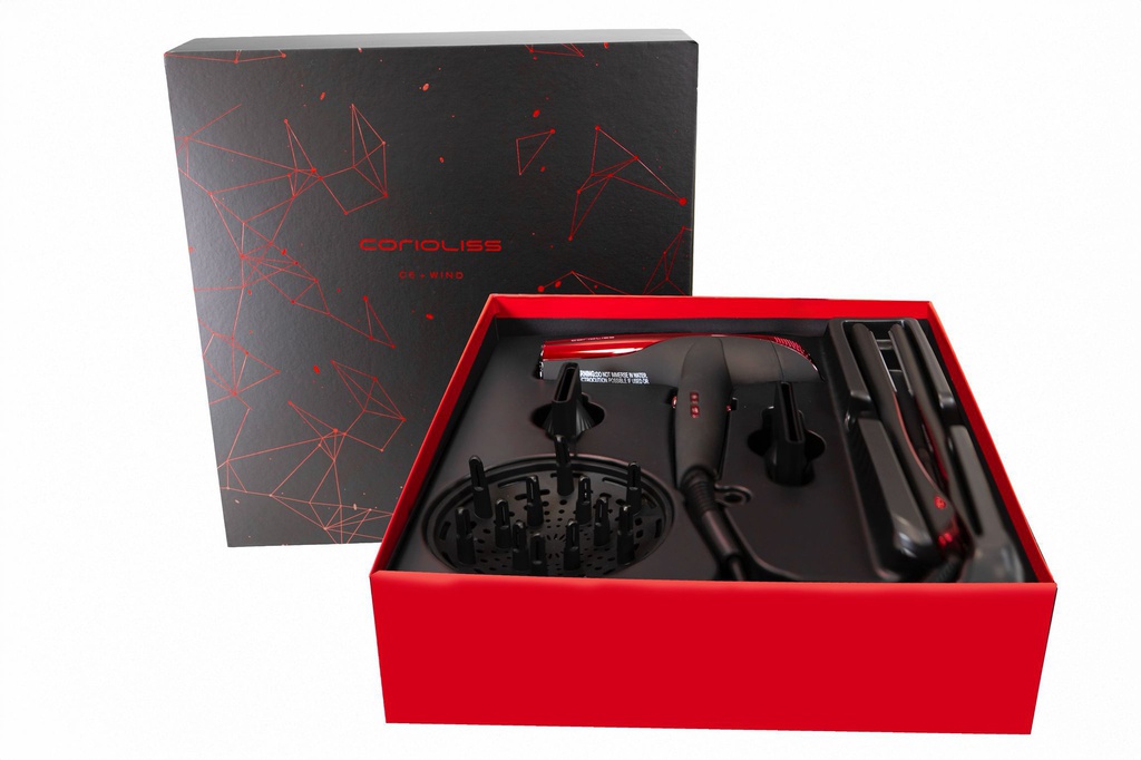 Kit C5 Black Red + Wind